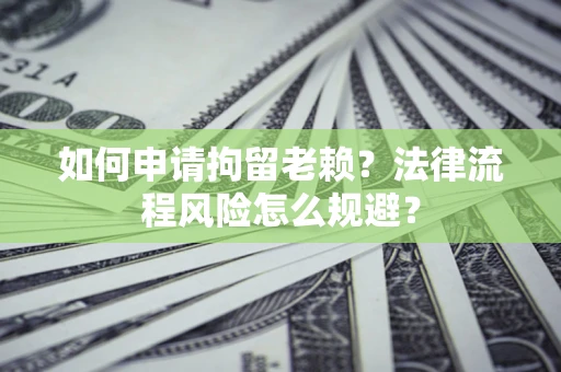 武汉如何申请拘留老赖？法律流程风险怎么规避？