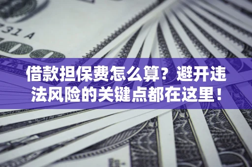 武汉借款担保费怎么算？避开违法风险的关键点都在这里！