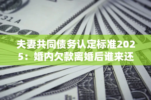 武汉夫妻共同债务认定标准2025：婚内欠款离婚后谁来还？