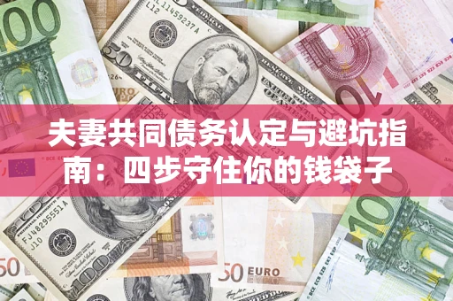 武汉夫妻共同债务认定与避坑指南：四步守住你的钱袋子