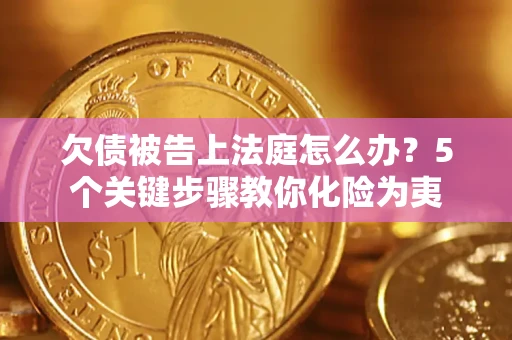武汉欠债被告上法庭怎么办？5个关键步骤教你化险为夷