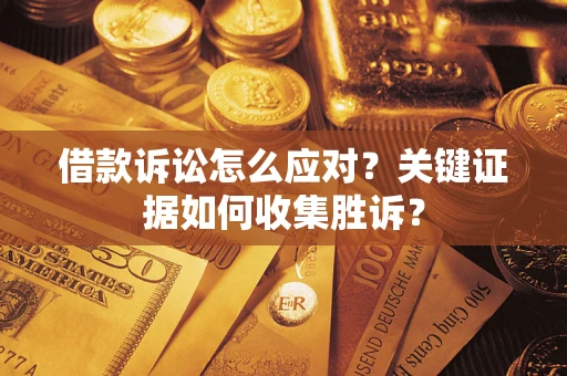 武汉借款诉讼怎么应对？关键证据如何收集胜诉？